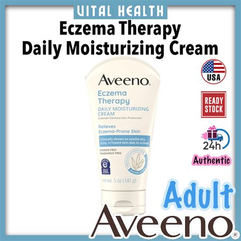 Aveeno Eczema Therapy Daily Moisturizing Cream For Sensitive Skin Soothing Eczema Relief Body