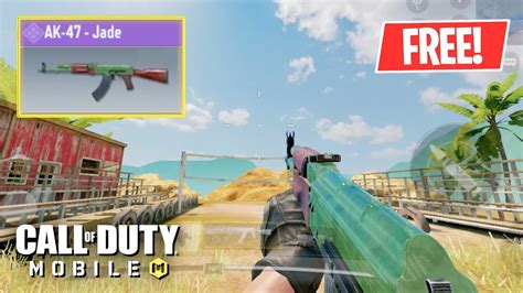 New Free Epic Ak Jade Gameplay In Call Of Duty Mobile Fps