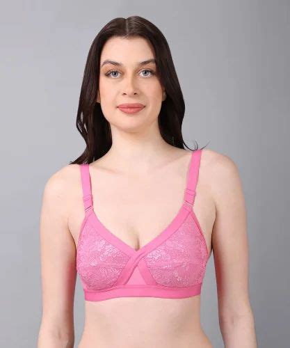 T Shirt Ladies Pink Net Bra Size 32b Plain At Rs 185piece In Ghaziabad Id 2849905015055