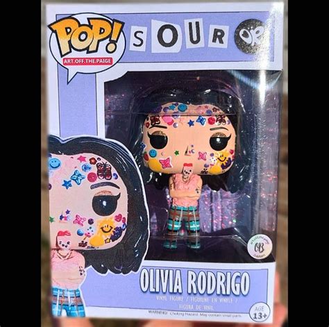 Olivia Rodrigo Funko Pop Custom Made Ready Ship Etsy