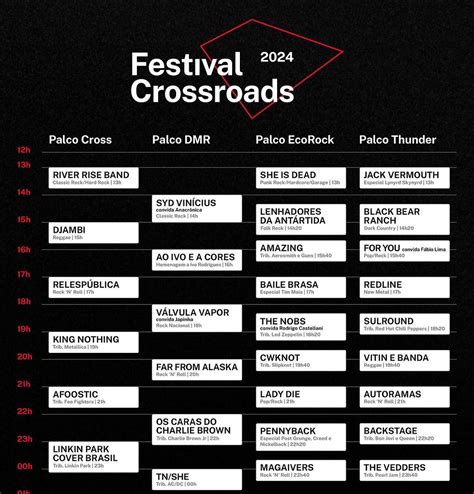 Festival Crossroads será neste sábado 13 de julho nova estrutura