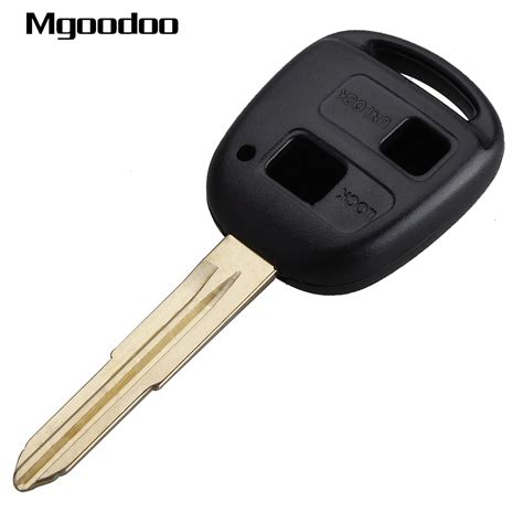 Mgoodoo 2 Button Keyless Entry Remote Key Shell Case For Toyota Yaris