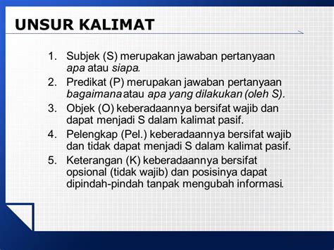 Apa Itu Subjek Dan Predikat Dalam Bahasa Inggris Mengenal Subjek Dan