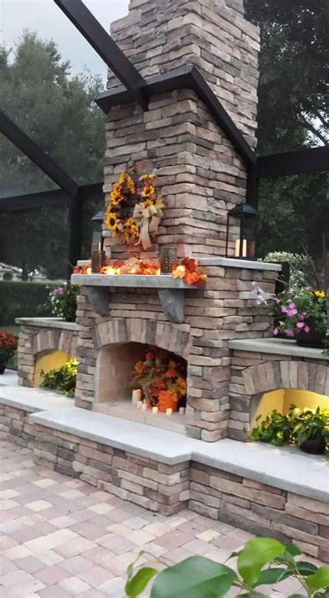 DIY Outdoor Fireplace Construction Plan Fireplace and Voids - Etsy ...