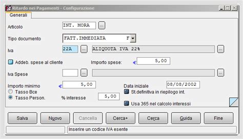 Calcolo Interessi Di Mora SIGLAkb