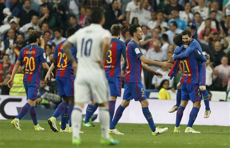 Messi gets 500th career goal for Barca in 3-2 win vs Madrid | Inquirer ...