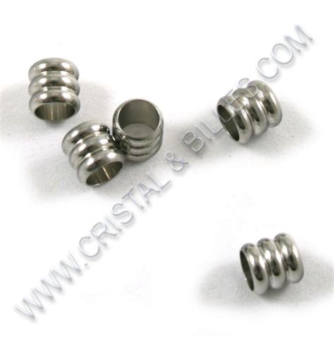 Bille 4x4mm Acier inoxidable Qté 50