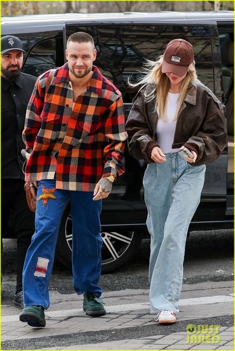 Liam Payne Is All About Plaid Girlfriend Kate Cassidy During Paris