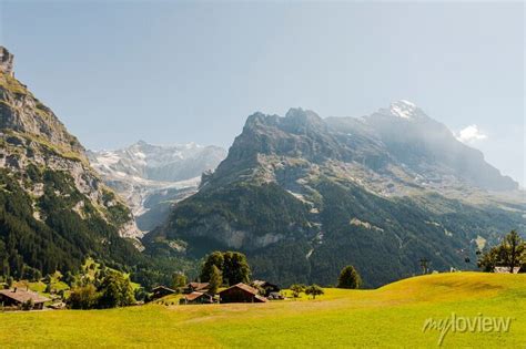 Grindelwald Unterer Grindelwaldgletscher Eiger Eigernordwand