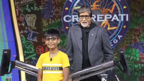 Kbc 14 Contestant All Of 11 Amuses Big B With His Conversation