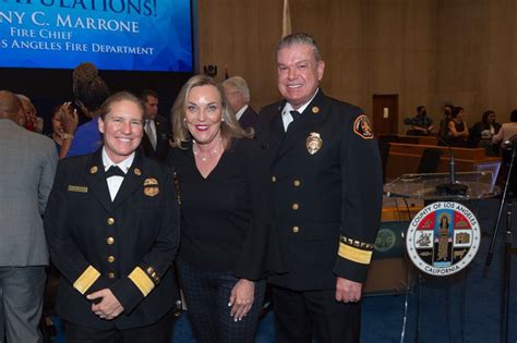 New Los Angeles County Fire Department Chief Sworn In