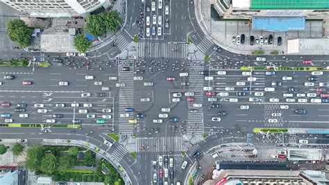 车流大型十字路口长镜头3840x2160高清视频素材下载编号9136137实拍视频光厂vj师网