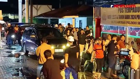 Pemudik Nekat Terobos Dermaga Pelabuhan Sibolga Usai Kehabisan Tiket