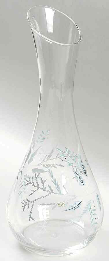 Winter Frost Glassware Carafe By Pfaltzgraff Replacements Ltd