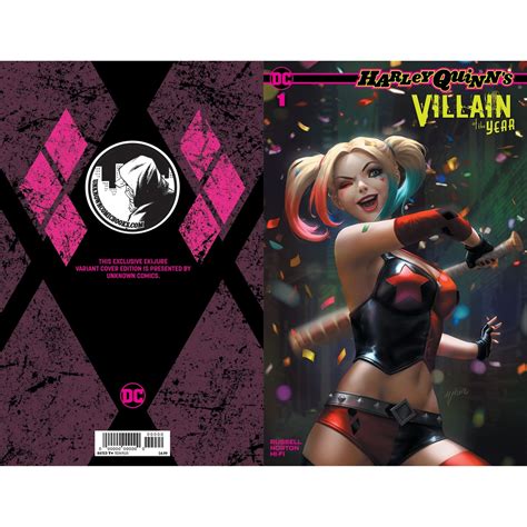 Harley Quinn Villain Of The Year 1 Unknown Comics Ejikure Exclusive V Plastic Empire