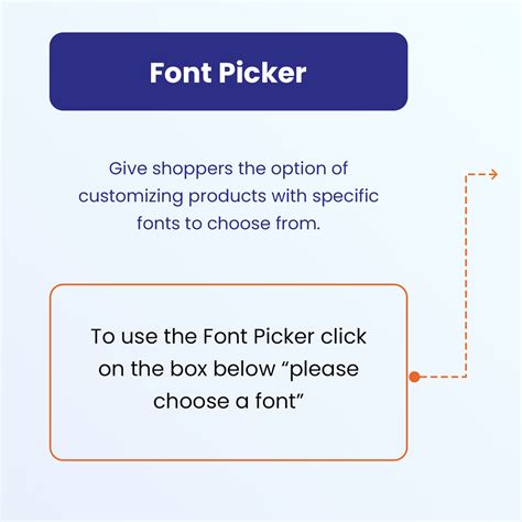 Font Picker – See Product Customizer In Action