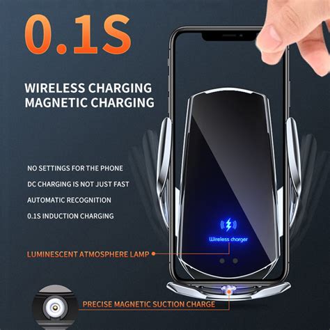 15w Qi Wireless Phone Charger For Cars