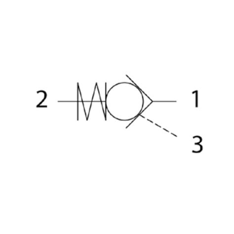 Single Inline Pilot Check Valve Jonlin Hydraulics Engineering