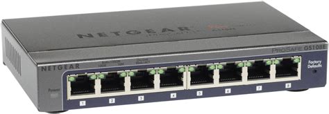 Buy NETGEAR GS108E 300PES Network Switch 8 Ports 1 GBit S Conrad