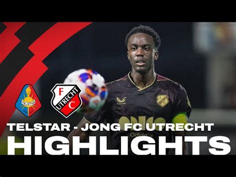 Ruime Nederlaag Voor Jong Fc Utrecht Tegen Telstar Highlights Youtube