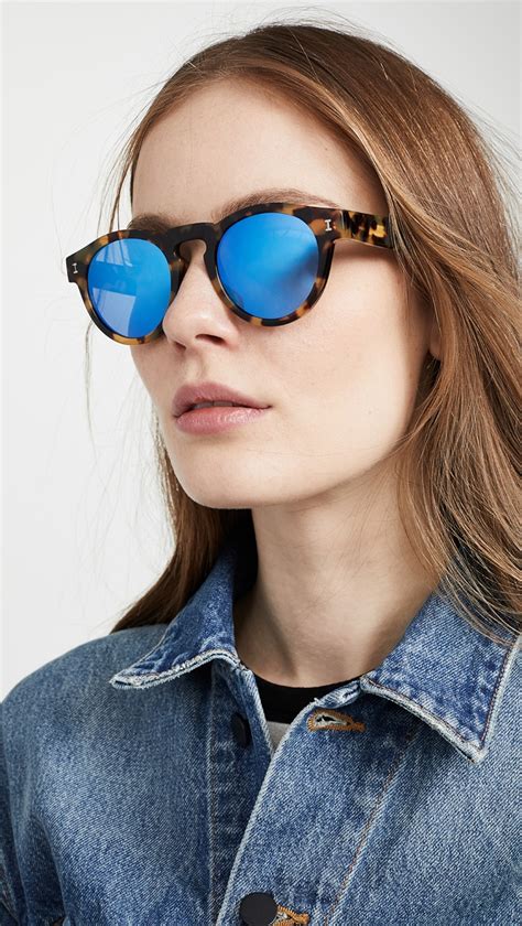 Illesteva Leonard Mirrored Sunglasses Shopbop