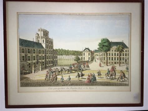 Gravure Van Den Haag Eind E Eeuw Lepipe Antiek