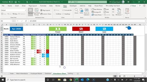 This Is How To Make An Attendance Sheet In Excel