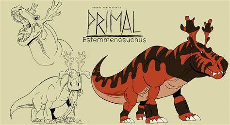 Genndy tartakovsky primal Estemmenosuchus style by LilburgerD4 on ...