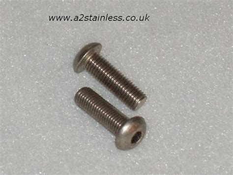 5 16 UNF X 1 Socket Button Screw Stig Fasteners Ltd