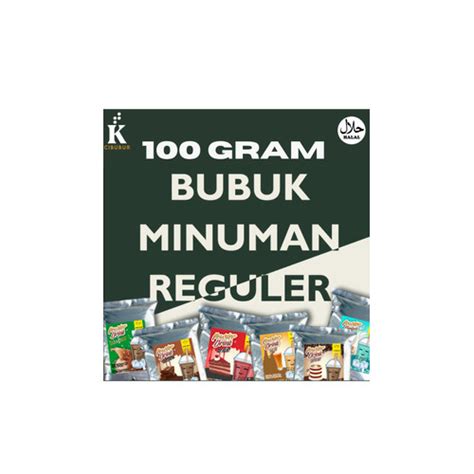 Jual Gr All Reg Varians Bubuk Minuman Powder Drink Original Javaland