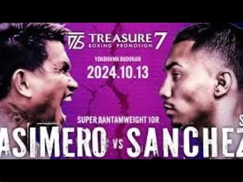 Casimero Vs Sanchez Pre Fight Live Youtube