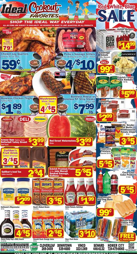 Ideal Market Sale Ad 05/19/2021 – 05/25/2021