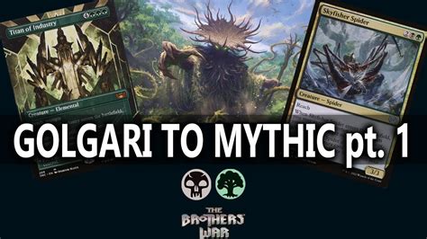 Golgari To Mythic Golgari Midrange Mtg Arena Standard Bo Ranked