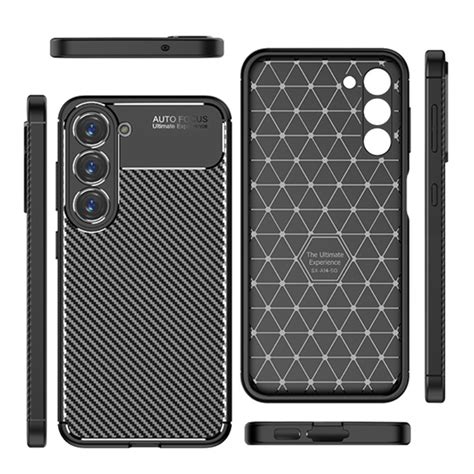 RMPACK Samsung Galaxy S23 Szilikon Tok New Carbon Series Min