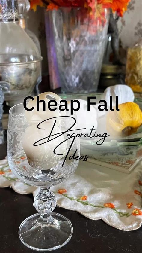 Decorating For Fall On A Budget Fall Home Decor Budget Home