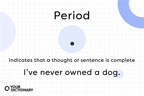 What Is A Period Punctuation Explained Yourdictionary