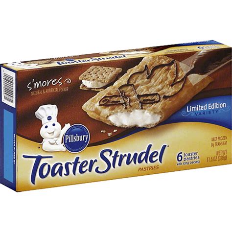 Pillsbury Toaster Strudel Pastries Limited Edition Chocolate Strawberry