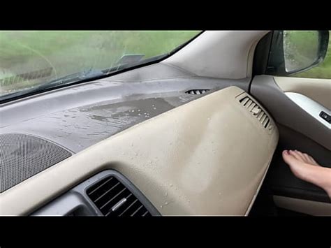 Crystal First Pee And Squirt In My Car XVIDEOS