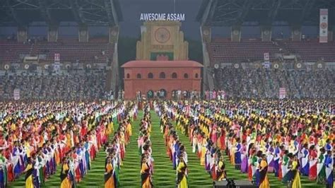 Assam Enters Guinness World Record With Largest Bihu Dance Performance