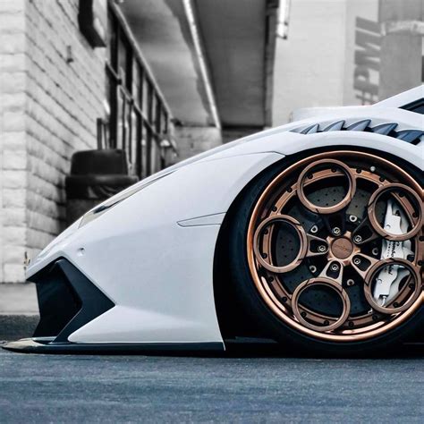 lamborghini  rotiform wheels custom bronze alloy wheels luxury