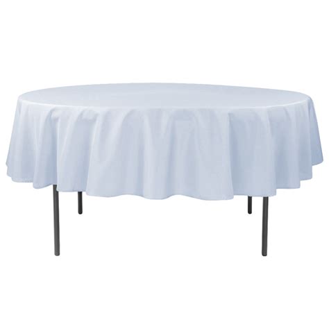 Polyester Tablecloths 90” Round Dusty Blue Cv Linens™