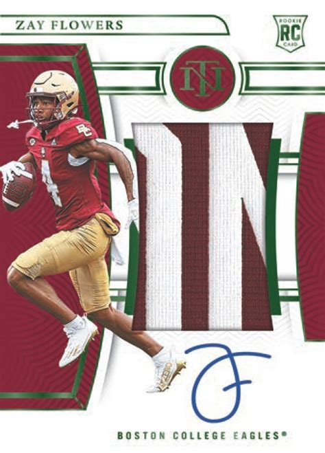 Panini National Treasures Collegiate Football Cards Checklist