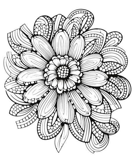 Free Printable Zentangle Coloring Pages List