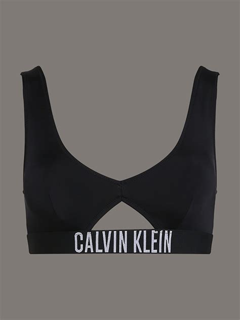 Kadın Bralet Bikini Üstü Siyah KW KW BEH Calvin Klein