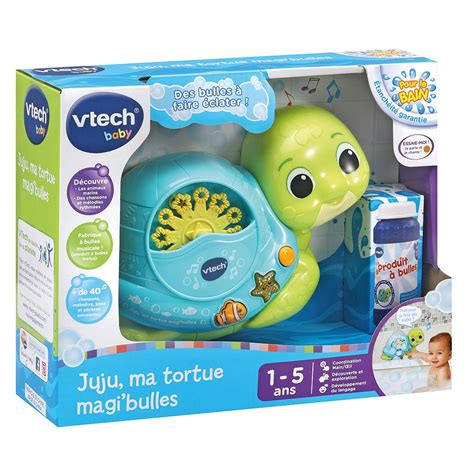 VTech Jouet De Bain Juju Ma Tortue Magi Bulles