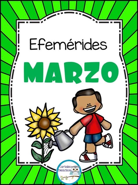 Efemerides Marzo