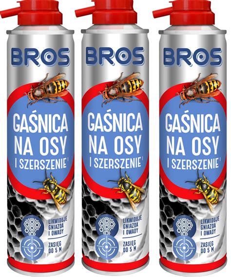 Ga Nica Na Osy I Szerszenie Bros Ml X Sztuki Cena Opinie