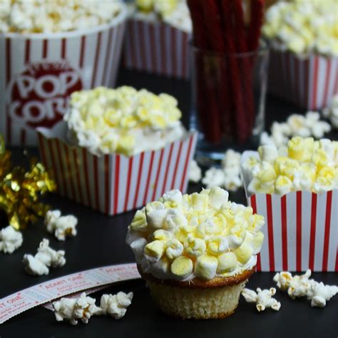 Popcorn Cupcakes Are The Best Movie Night Treat You Could Ask For