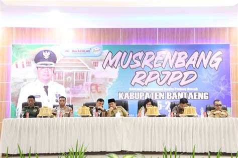 Musrenbang RPJPD Huadi Group Diajak Wujudkan Bantaeng 2024 Maju Dan