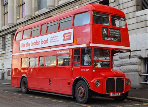 Londoner Buses RML887 202 UXJ A Waterloo Station 03 11 Flickr